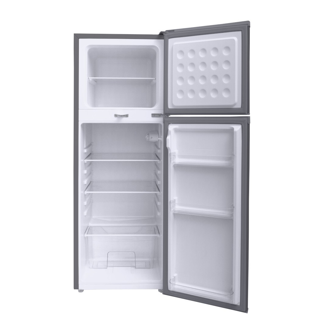 Nasco Refrigerateur 2 Battants 166 L - KNASF2-340S - Gris - Garantie 12  mois - Prix pas cher