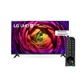 LG 55 pouces UR73 (2023) - UHD 4K - SMART TV - NOIR- Garantie 12 mois
